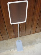 Pied Americain Support prix affichage PLV pour affiche A4 porte
