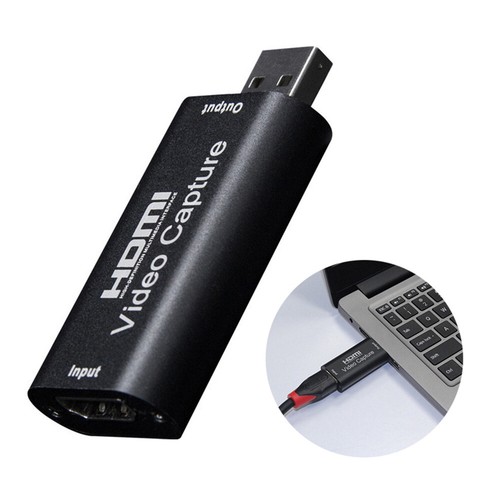 HDMI to USB Video Capture Card 1080P For Game / Live Streaming Portable UK Stock - Picture 1 of 12