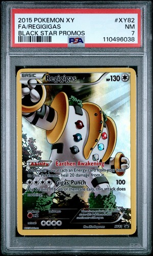 Regigigas graded PSA 7 for sale on eBay