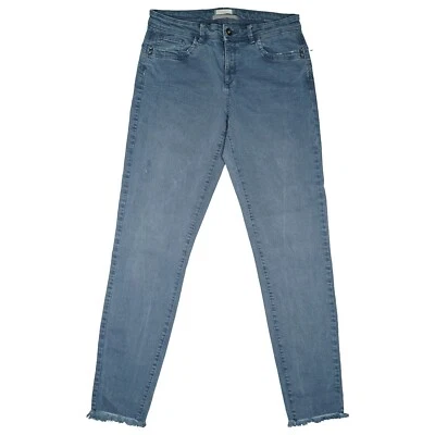 ESPRIT Damen Stretch Jeans Hose Skinny Slim Leg mid 36 S W28 L30 used Look blau - Bild 1 von 4