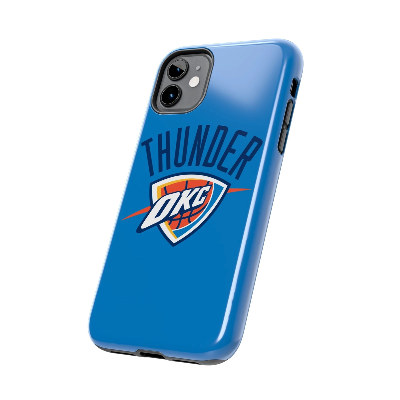 OKC Thunder Tough Phone Case, NBA Finals Playoffs, iPhone Samsung - Basketball