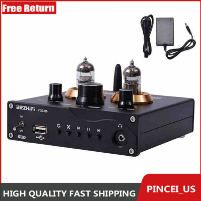 VOL-65U Bluetooth5.0 Electronic Tubes Preamplifier Lossless Audio Player 12V 2A