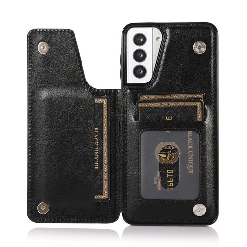 Leather Card Slot Wallet Case Cover Kickstand For Samsung Galaxy A13 A33 A53 A73 - Picture 70 of 81