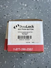 Dynalock 6221 PALM SWITCH Red Push Button