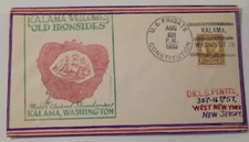USS Constitution frigate "Old Ironsides" August 22 1933 Kalama Washington