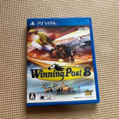 Winning Post 8 2015 PS Vita PSV PlayStation Vita Koei Tecmo with Case Japan 6