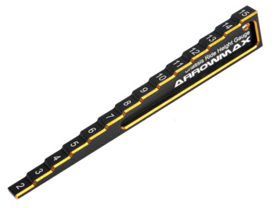 Arrowmax Höhenlehre (2-15mm) # Black Golden Edition AM171011