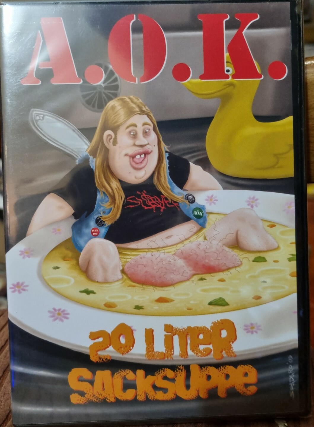A.O.K. ‎– 20 Liter Sacksuppe - DVD SIGILLATO (SEALED)