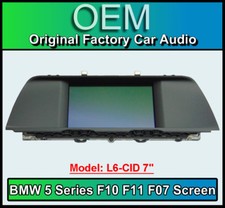 BMW 5er Anzeige Display, BMW F10 F11 F07 L6-CID 7