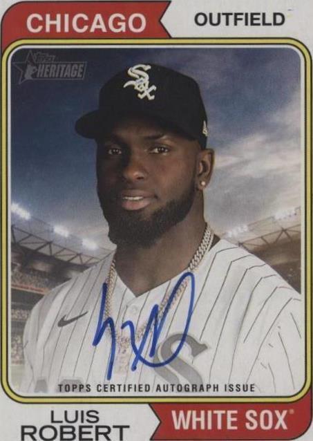 2023 Topps Heritage - Luis Robert #ROA-LR for sale | eBay