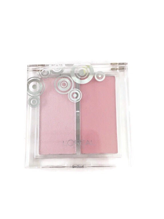 LOREAL Blush Delice BLUSH HIGHLIGHTER DUO ~ PINK DARLING #110 ~ NEW  - Image 2 of 4