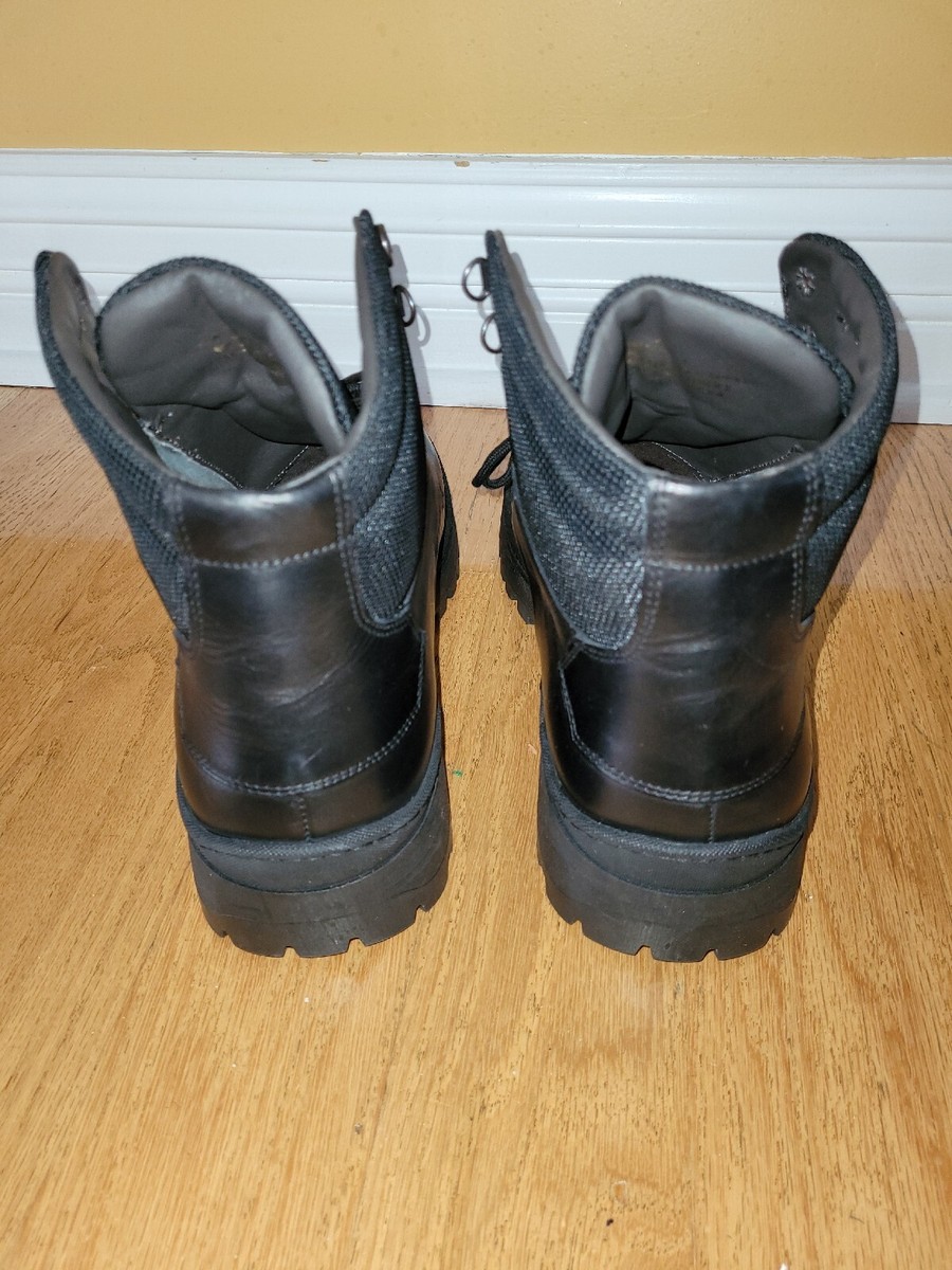 BRUNO MAGLI Val 1 black leather Derby ankle boots US 9.5 Bruno Magli Val Black Leather Lace Up Derby Boots Size 11.5  main image 3