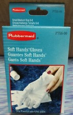 Rubbermaid, Soft Hand Glove. One Pair. S/M Size 5-8