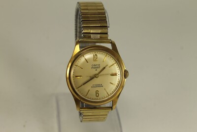【1950年代】OSCO PARAT ドイツ製 金張り ヴィンテージ手巻き腕時計 1950年代】OSCO PARAT ドイツ製 金張り ヴィンテージ手巻き腕時計 1950