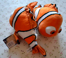Disney PIXAR 2 peluches, peluche, "Finding Dory", NEMO, environ 30 x 16 x 12 cm