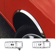 ALFA ROMEO 159 Radlaufleisten Vorne Links Rechts Chrom 2er-Set Baujah 2005-2011