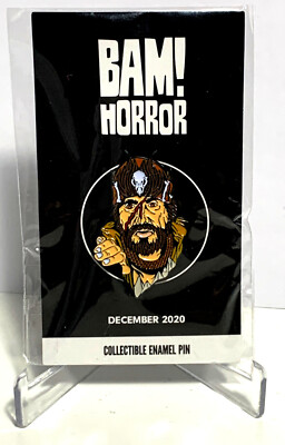 BAM BOX HORROR EXCLUSIVE HILLS HAVE EYES LIMITED EDITION PIN BADGE RARE