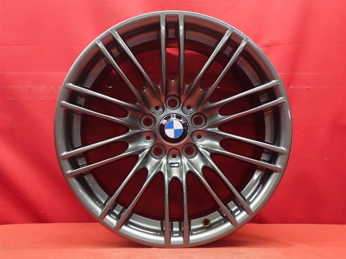 BMW対応 (8.5J+35 9.5J+38 120×5H) (19インチブラックホイール1台分)