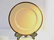 LENOX China TYLER  Black and Gold China DINNER PLATE - NEW 