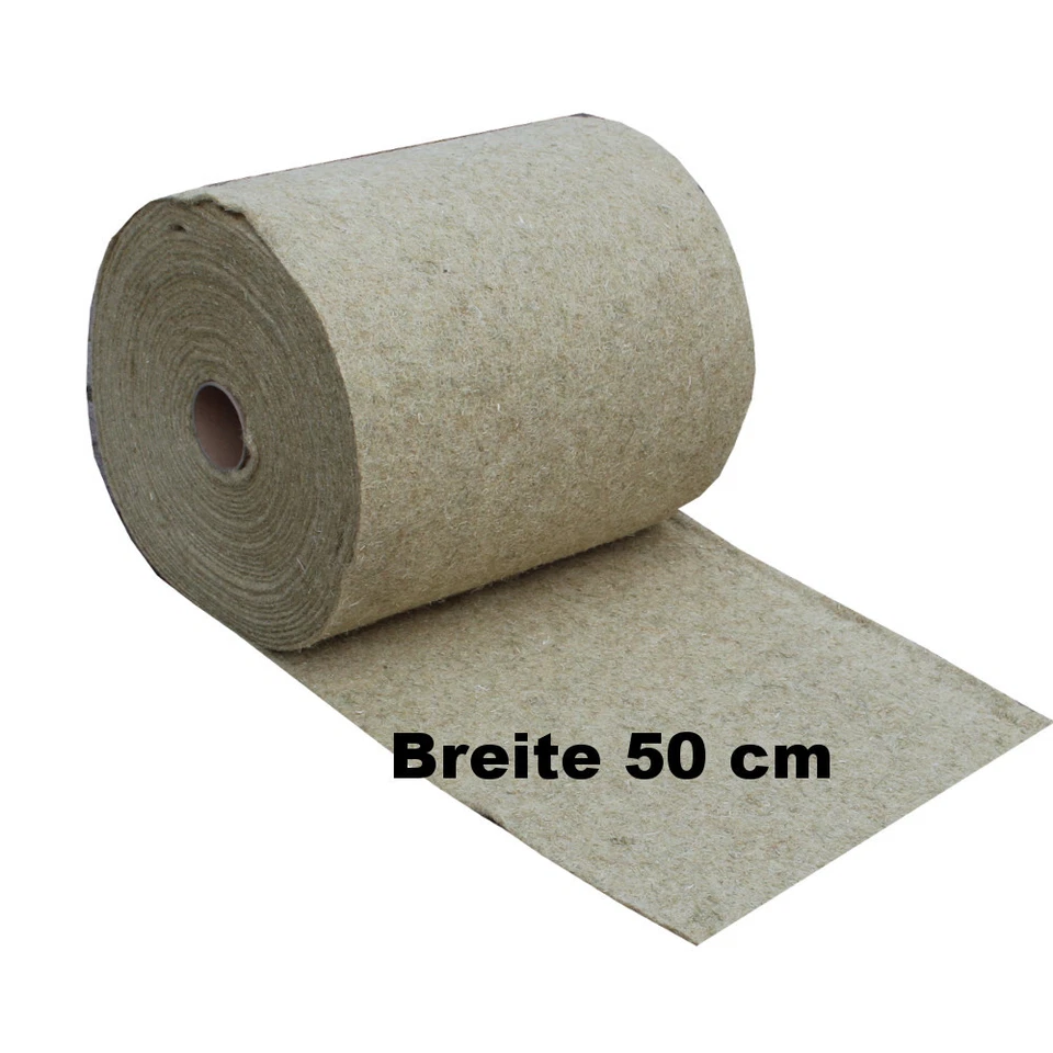 SCHEUNENLAEDCHEN Hanfmatten- 5 mm - 25 m x 0,5 m Breite