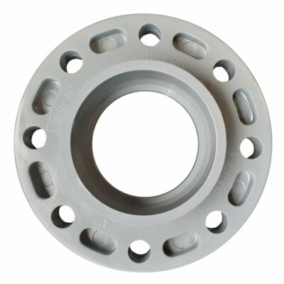 New Lot of 2 PCS ERA Sch 80 CPVC 4 Inch Van Stone Flange, Flange X Socket