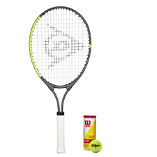 Image of Dunlop SX Junior 21" Tennis Racket + Cover & 3 Balls