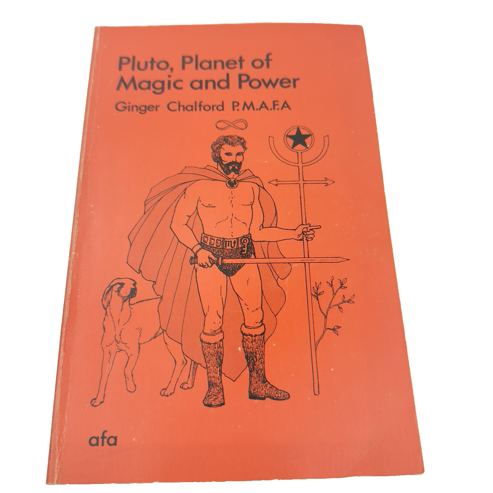 Pluto Planet Magic Power Ginger Chalford Signed 1St Printing 1984 Afa Astrology