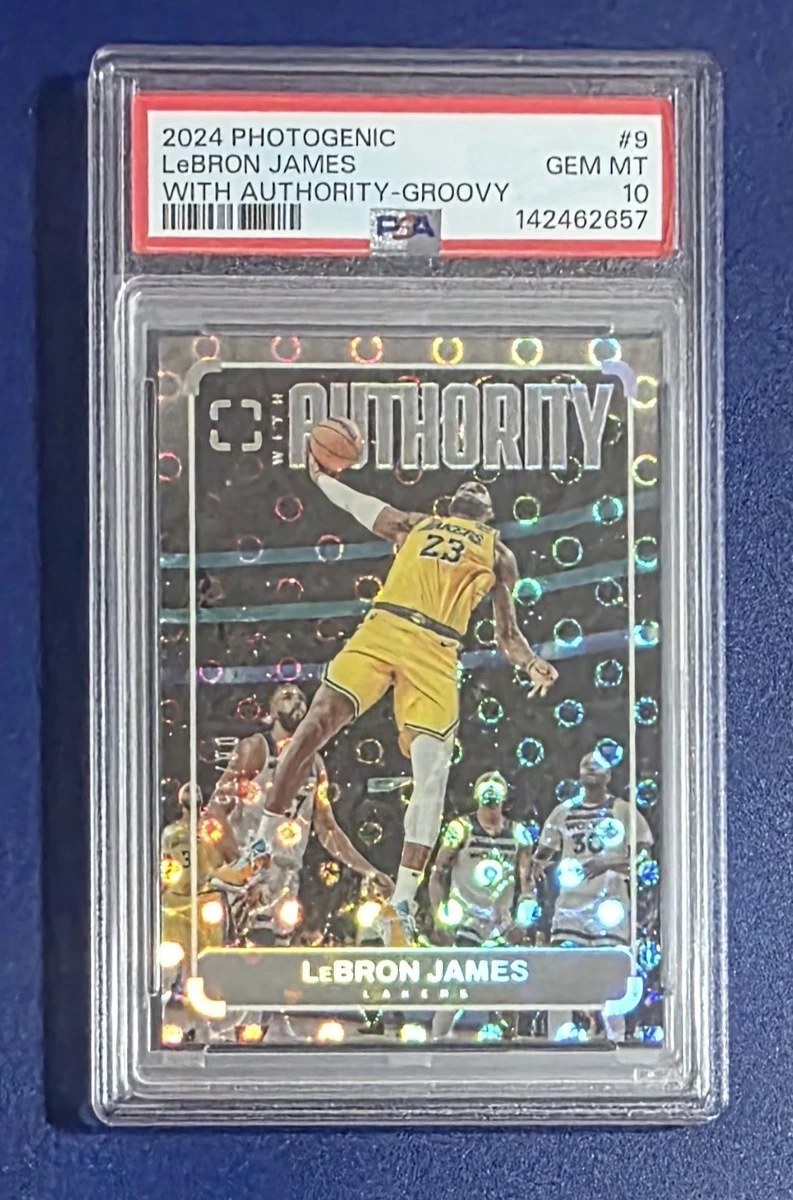 Panini LeBron James 10 Graded Basketball Sports Trading Cards