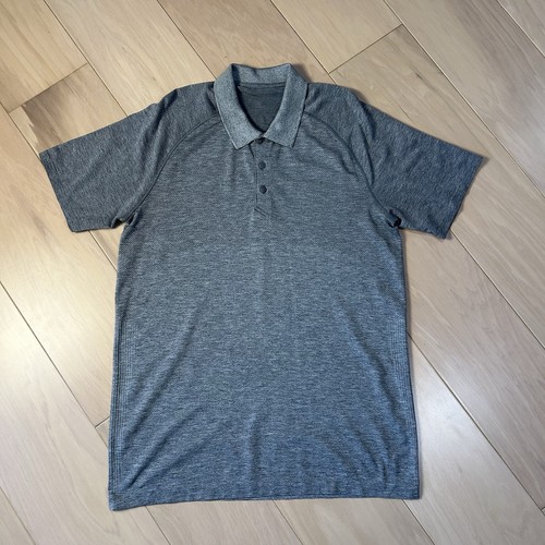 Lululemon Metal Vent Polo Shirt Short Sleeve Men's Large