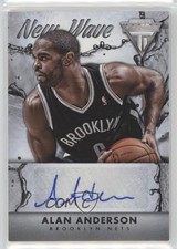 2013-14 Panini Titanium New Wave Signatures Alan Anderson #80 Auto 1l3q