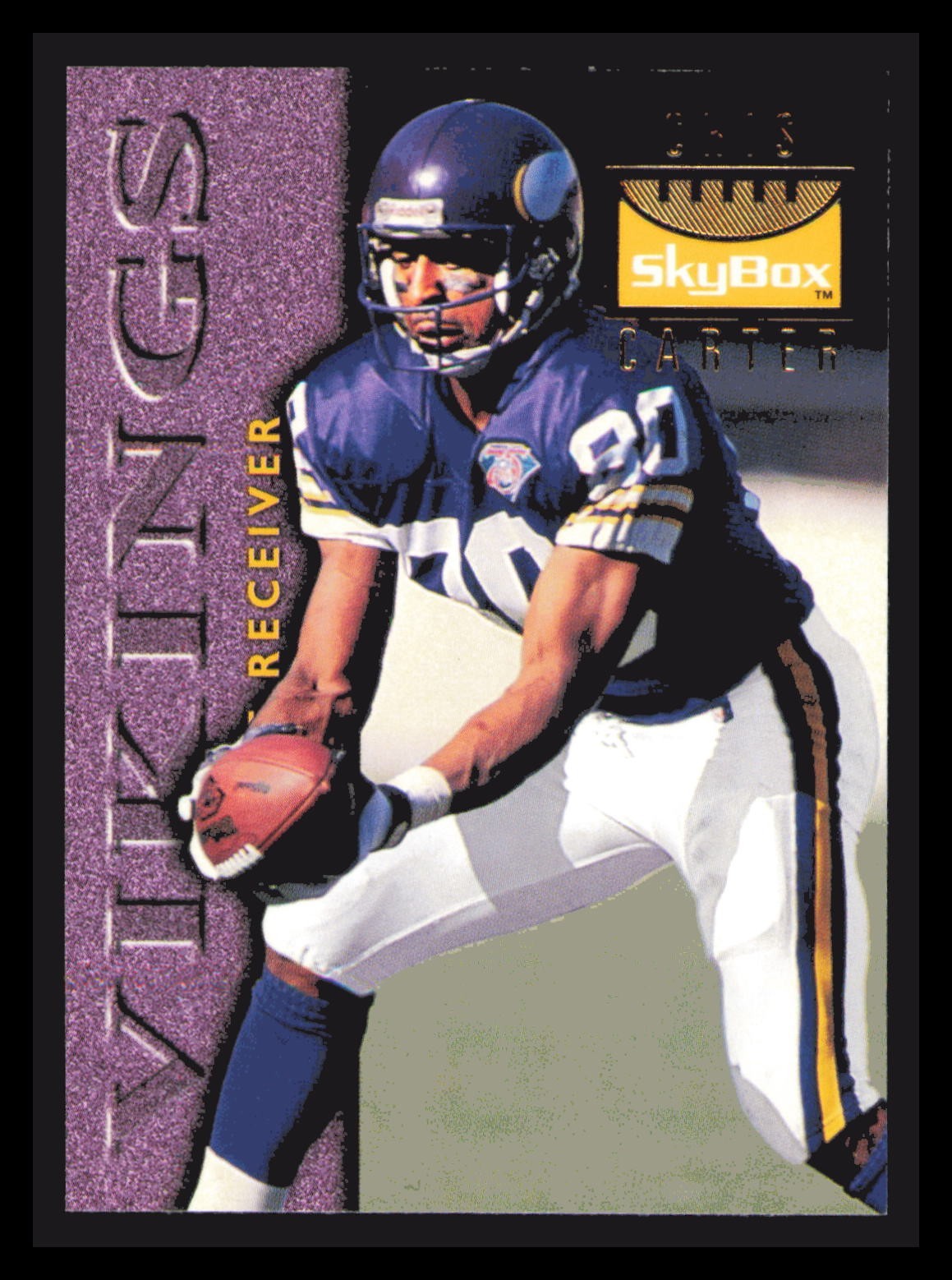 1995 Skybox Premium - Cris Carter #76
