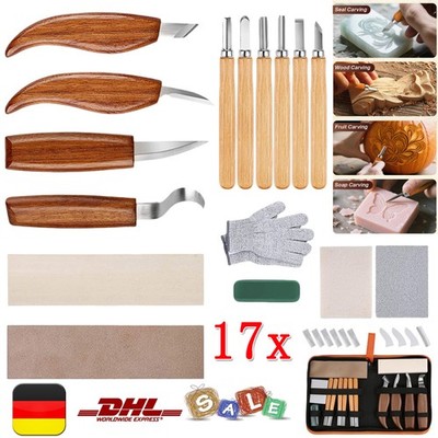 Holzschnitzset, Schnitzmesser, Schnitzwerkzeug, Holzschnitzerei, Schnitzset DIY