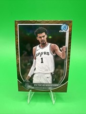 2025-26 Bowman Chrome Victor Wembanyama #BCV-143 Reptilian Refractor SP Spurs 