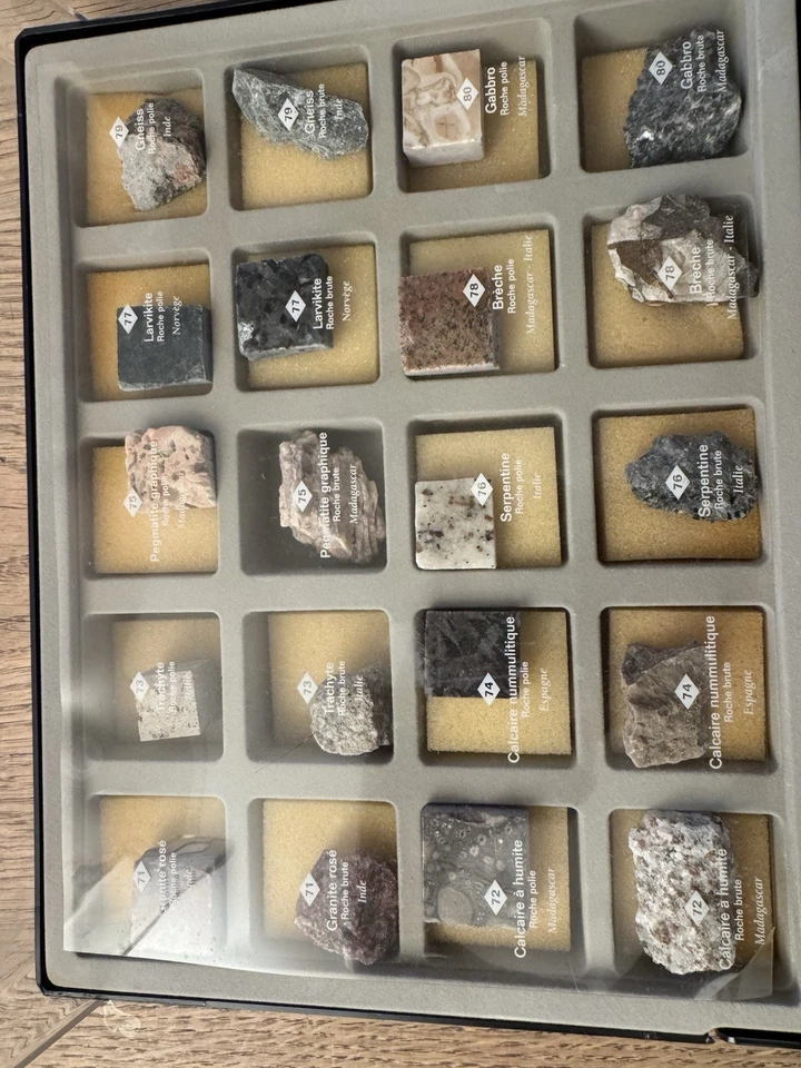 Coffret De 20 Minéraux - Photo 2/3