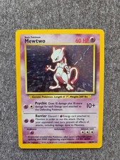 Mewtwo Base Set 10/102 Holo MP on eBay