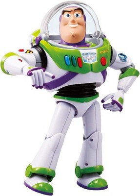 Toy Story Buzz Lightyear Remix lebensgroße sprechende Figur