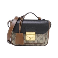 Authentic Gucci PADLOCK 658487 2ZGAG Shoulder Bag 260-008-103-8770