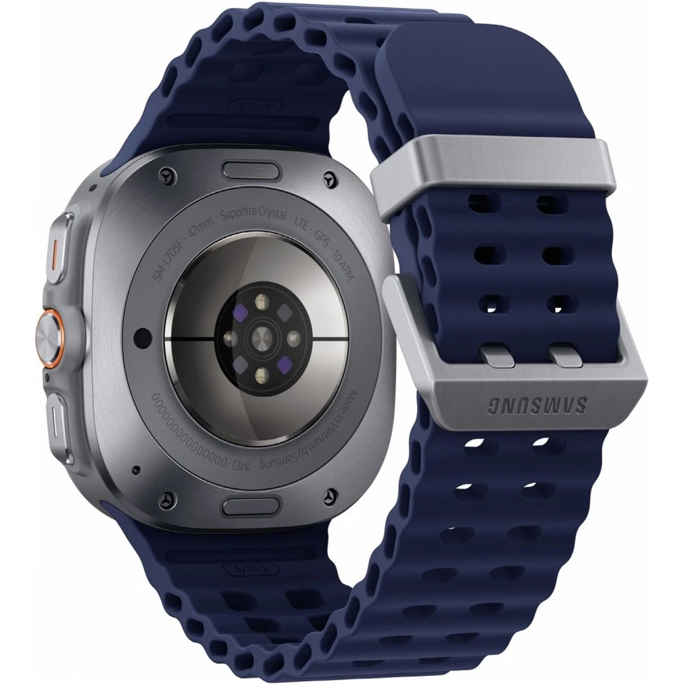 Samsung Galaxy Watch Ultra L705 (2025) 47mm LTE Smartwatch titan blau WLAN - Bild 4 von 4