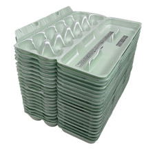 20 Egg Cartons Large Foam Green Dozen