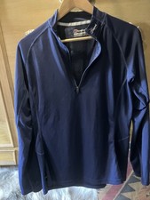 Women’s  Berghaus Argentium  Base Layer  Half Zip  Long Sleeve Blue. Sz 18