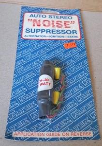 1 Caltex CH-30 30watt Auto Stereo Noise Suppressor Alternator Ignition Static