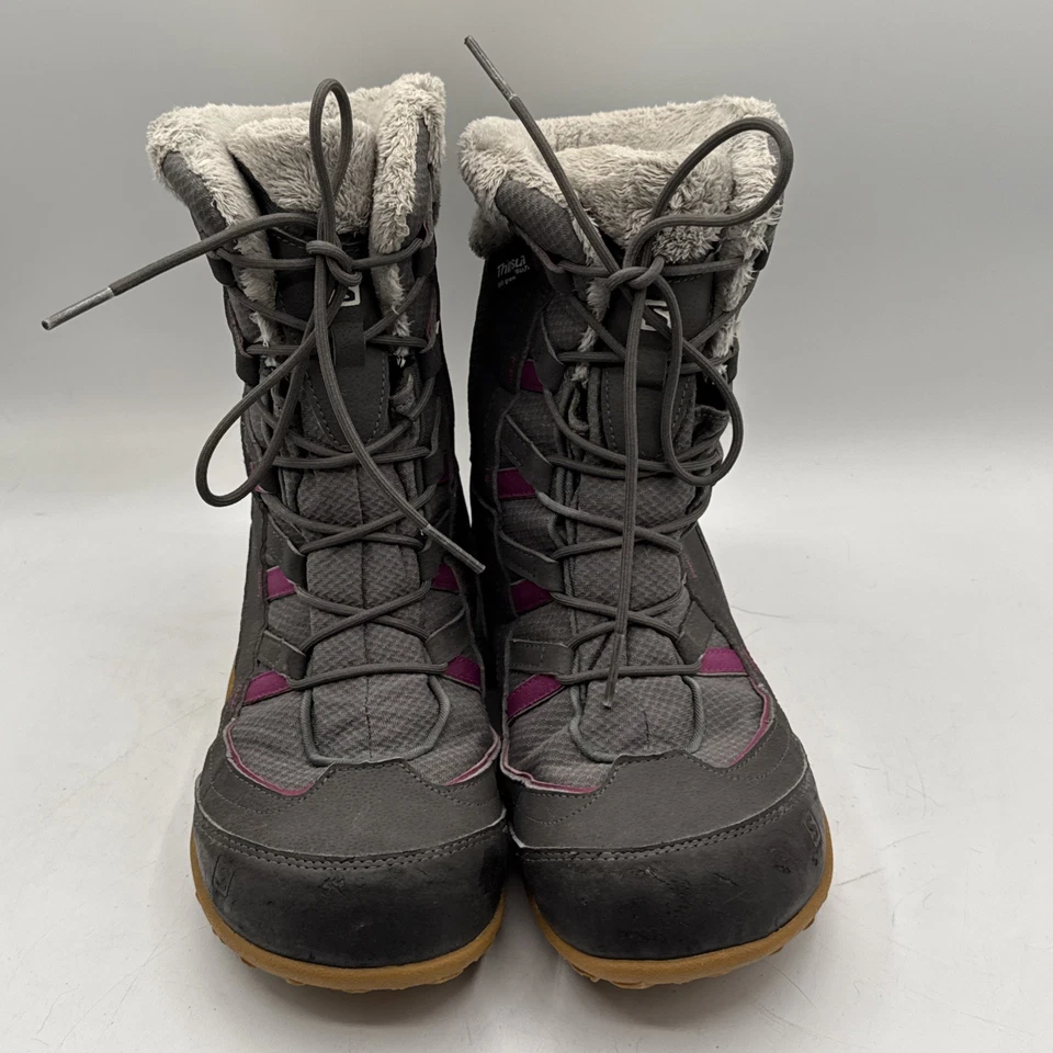 SALOMON Women's Leone Thinsulate Insulation 200 Gram Waterproof Boots 8 - Image 4 of 4