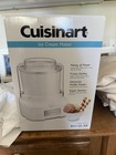 Cuisinart ICE 21 Ice Cream MakerFrozen Yogurt and Sorbet Maker White NIB 48 Oz