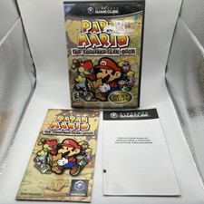 Paper Mario The Thousand Year Door Gamecube CIB (Nintendo Gamecube,2004)