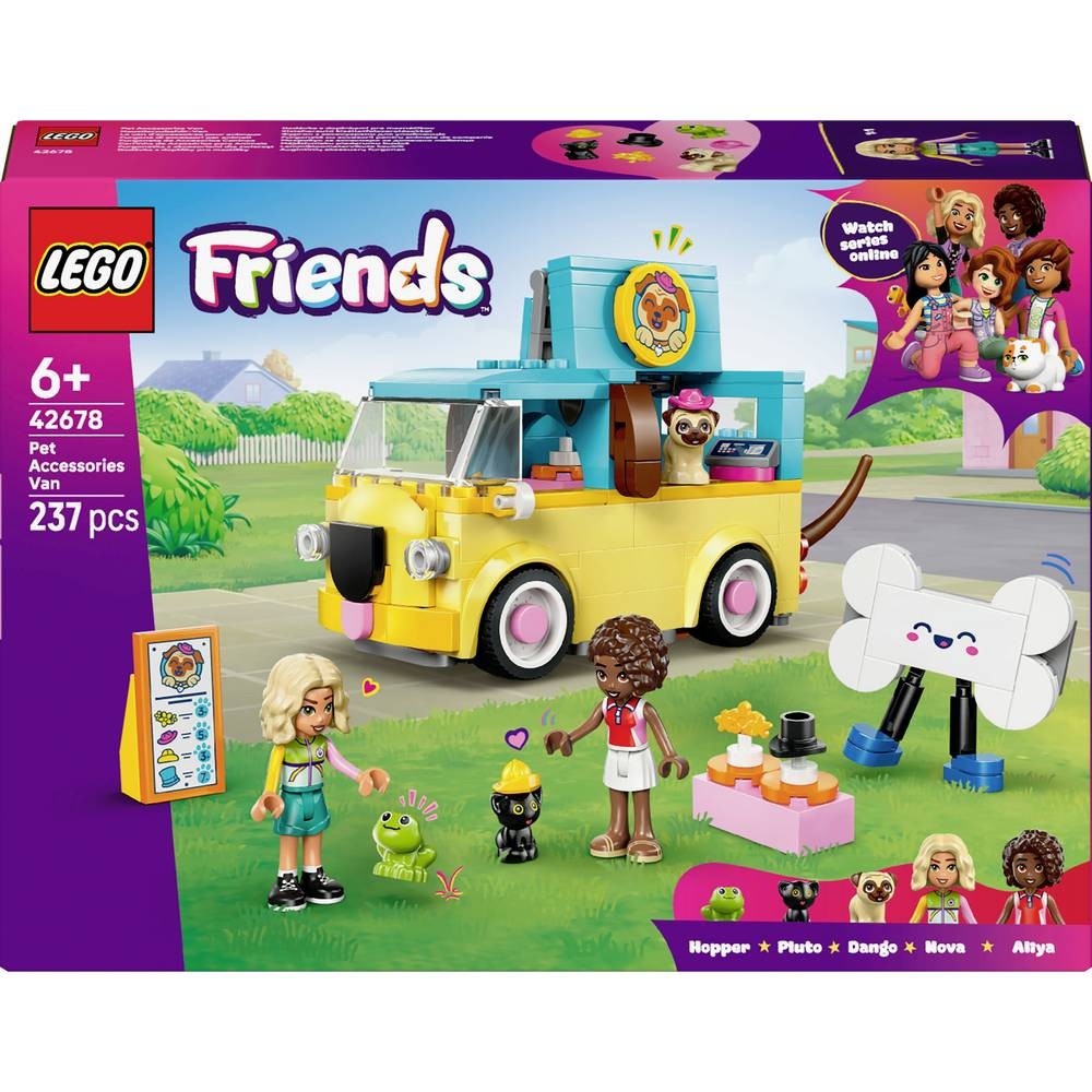 LEGO Friends 42678 Le Van pour Animaux de Compagnie Jeu de Construction