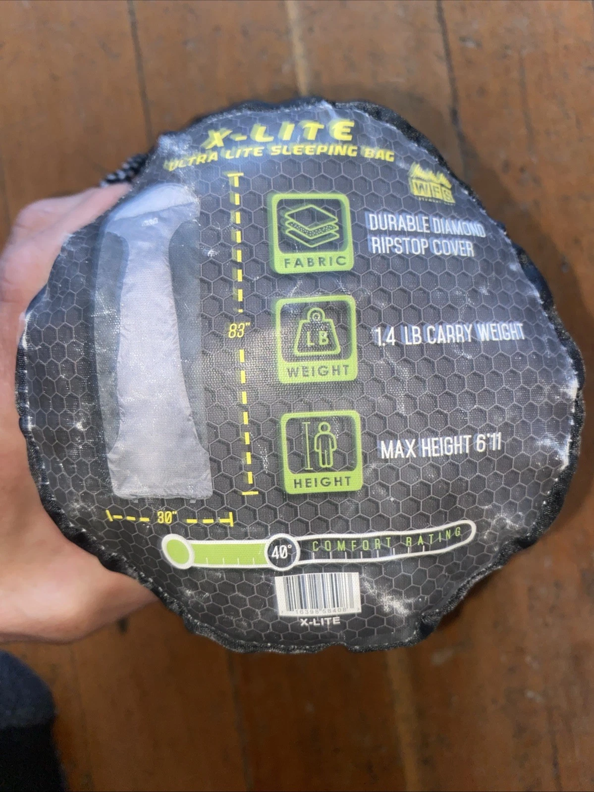 Ultralight Sleeping Bag WFS WORLD FAMOUS SPORTS HOLLOWTECH X-LITE
Opens in a new window or tab