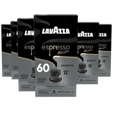 Lavazza Espresso Maestro Ristretto Aluminum Capsules 60 Capsules Exp. 01/30/2026