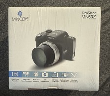 MINOLTA MN53Z ProShot 16 MP 1080P FHD Bridge Camera KIT w/53x Optical Zoom Black