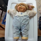 Vintage 1984 Cabbage Patch Kids Doll Light Brown Hair Blue Eyes Orig Appalachian
