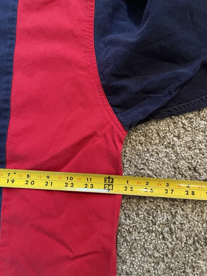 Camisa de Rugby Tommy Hilfiger Vintage Años 90 Preppy Varios Colores Rayas Grande Foto 4 de 4